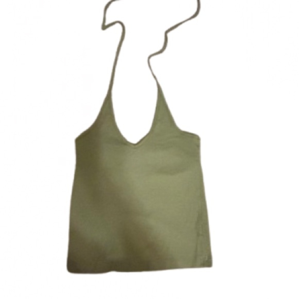 Old Navy Green Backless Sleeveless Camisole